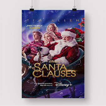Pastele The Santa Clauses Good Custom Silk Poster Awesome Personalized Print Wall Decor 20 x 13 Inch 24 x 36 Inch Wall Hanging Art Home Decoration Posters