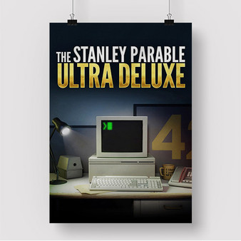 Pastele The Stanley Parable Ultra Deluxe Custom Silk Poster Awesome Personalized Print Wall Decor 20 x 13 Inch 24 x 36 Inch Wall Hanging Art Home Decoration Posters