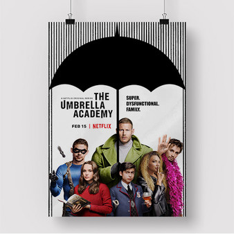 Pastele The Umbrella Academy Custom Silk Poster Awesome Personalized Print Wall Decor 20 x 13 Inch 24 x 36 Inch Wall Hanging Art Home Decoration Posters