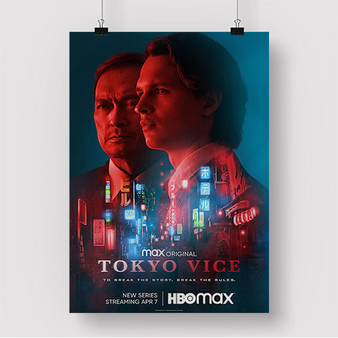 Pastele Tokyo Vice Custom Silk Poster Awesome Personalized Print Wall Decor 20 x 13 Inch 24 x 36 Inch Wall Hanging Art Home Decoration Posters