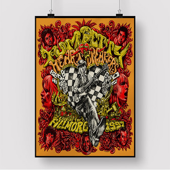 Pastele Tom Petty The Heartbreakers Live at the Fillmore 1997 Custom Silk Poster Awesome Personalized Print Wall Decor 20 x 13 Inch 24 x 36 Inch Wall Hanging Art Home Decoration Posters
