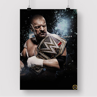 Pastele Triple H WWE Custom Silk Poster Awesome Personalized Print Wall Decor 20 x 13 Inch 24 x 36 Inch Wall Hanging Art Home Decoration Posters