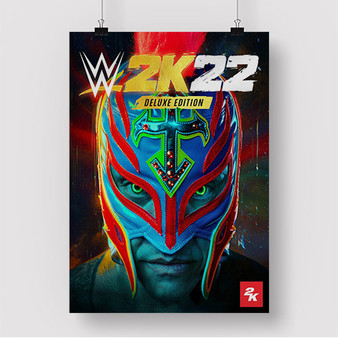 Pastele WWE 2 K22 Games Custom Silk Poster Awesome Personalized Print Wall Decor 20 x 13 Inch 24 x 36 Inch Wall Hanging Art Home Decoration Posters