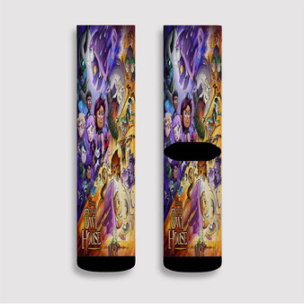 Pastele The Owl House Season 3 Custom Socks Sublimation Awesome Printed Sports Elite Socks Polyester Cushioned Bottoms Gym Gymnastic Running Yoga School Skatebording Basketball Spandex