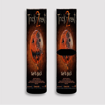 Pastele Trick R Treat 2 Custom Socks Sublimation Awesome Printed Sports Elite Socks Polyester Cushioned Bottoms Gym Gymnastic Running Yoga School Skatebording Basketball Spandex