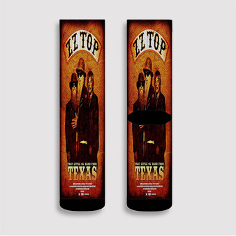 Pastele Zz Top Texas Custom Socks Sublimation Awesome Printed Sports Elite Socks Polyester Cushioned Bottoms Gym Gymnastic Running Yoga School Skatebording Basketball Spandex