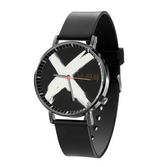 Def Leppard X 2002 Black Quartz Watch Unisex With Premium Gift Box