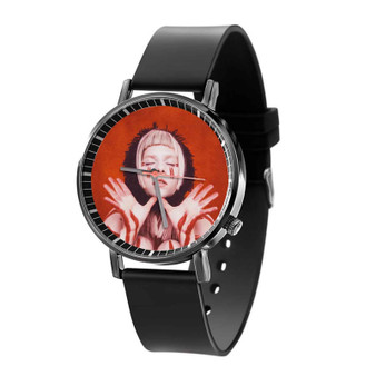 AurorASAPple Tree Black Quartz Watch Unisex With Premium Gift Box