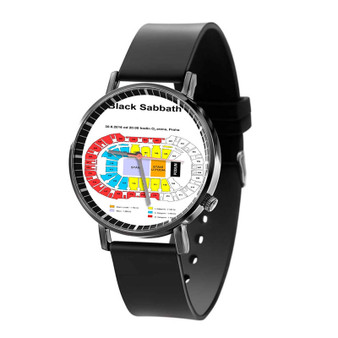 Black Sabbath The End Ticket Black Quartz Watch Unisex With Premium Gift Box