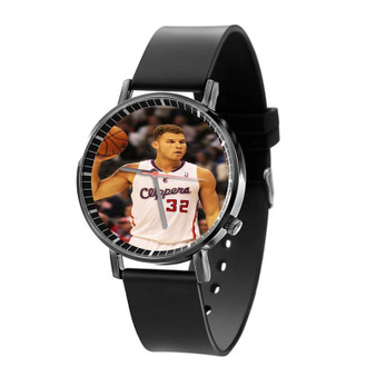 Blake Griffin Black Quartz Watch Unisex With Premium Gift Box