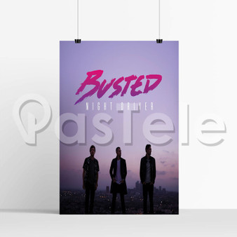 Busted Night Driver Silk Poster Wall Decor 20 x 13 Inch 24 x 36 Inch