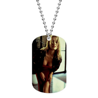 Cameron Diaz Custom Military Dog Tag ID Name Tag Pet Tag Jewelry Necklaces