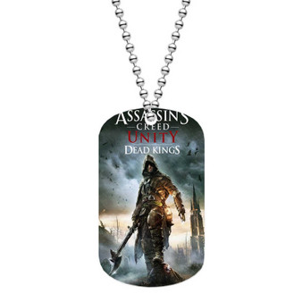 Assassin s Creed Unity Dead Kings Custom Military Dog Tag ID Name Tag Pet Tag Jewelry Necklaces