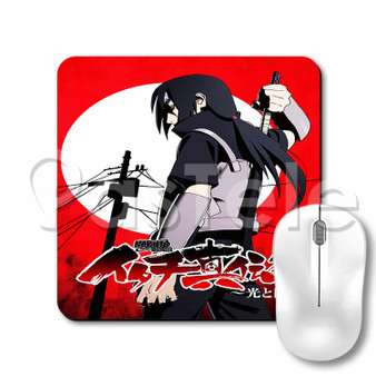 Itachi Uchiha Naruto Shippuden Custom Printed Computer Mouse Pad Personalized