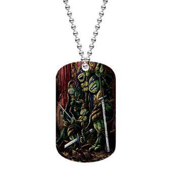 Teenage Mutant Ninja Turtles Art Custom Military Dog Tag Plate ID Name Tag Pet Tag Jewelry Necklaces