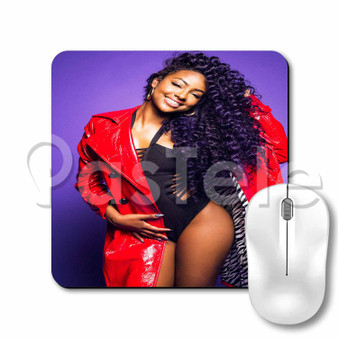 Justine Skye U Don t Know Custom Printed Computer Mouse Pad Personalized