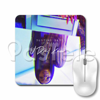 Justine Skye U Don t Know ft Wizkid Custom Printed Computer Mouse Pad Personalized