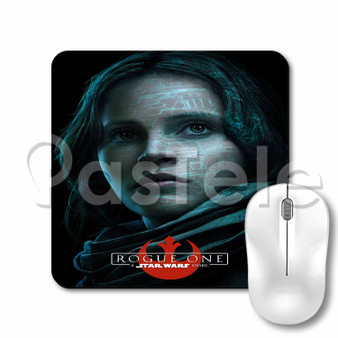 Jyn Erso Star Rogue One A Star Wars Story Custom Printed Computer Mouse Pad Personalized