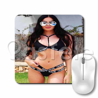 Kylie Jenner God Save Queen Custom Printed Computer Mouse Pad Personalized