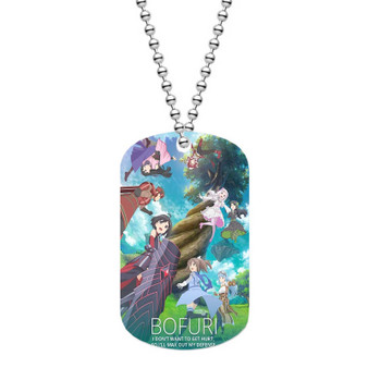 BOFURI I Don t Want to Get Hurt so I ll Max Out My Defense Stainless Steel Custom Dog Tag ID Name Tag Pet Tag Jewelry Necklaces