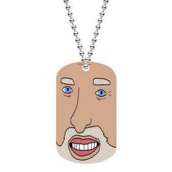 Internet Historian Stainless Steel Custom Dog Tag ID Name Tag Pet Tag Jewelry Necklaces