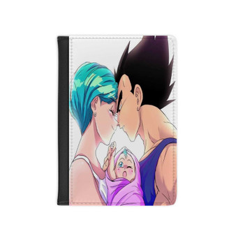 Pastele vegeta and bulma Custom Passport Cover Accessory Gift for Traveler Card Holder and Credit Card ID Holder