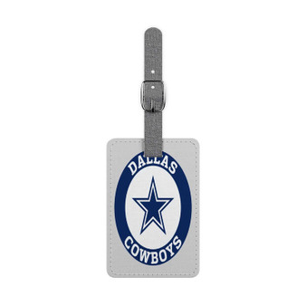 Pastele Dallas Cowboys NFL Art Rectangle Custom Luggage Tag Bag Tag for Travel Accessory Duffel Bag Rucksack Baggage Name ID Labels