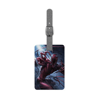 Pastele Carnage Marvel Superheroes Rectangle Custom Luggage Tag Bag Tag for Travel Accessory Duffel Bag Rucksack Baggage Name ID Labels