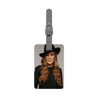 Pastele Lisa Marie Presley Travel Custom Luggage Tag Bag Tag for Travel Accessory Duffel Bag Rucksack Baggage Name ID Labels
