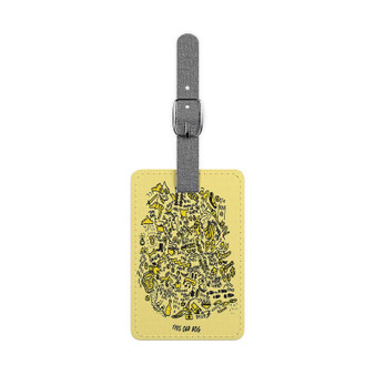 Pastele Mac Demarco This Old Dog Travel Custom Luggage Tag Bag Tag for Travel Accessory Duffel Bag Rucksack Baggage Name ID Labels