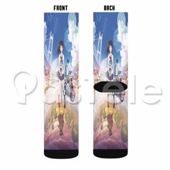 Hirune Hime Shiranai Watashi no Monogatari Custom Sublimation Printed Socks Polyester Acrylic Nylon