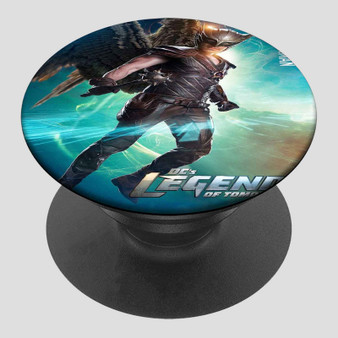 Pastele Legend of Tomorrow Hawkman Custom Phone Grip Holder Pop-able Phone Stands Grip Finger Round Foldable Mobile Phone Holder Accessory