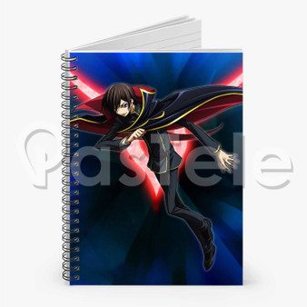 Code Geass Fukkatsu no Lelouch Custom Personalized Spiral Notebook Cover Prin Ruled Line