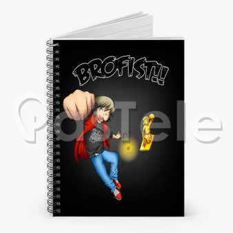 Pewdiepie Brofist Custom Personalized Spiral Notebook Cover Prin Ruled Line