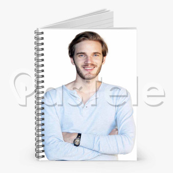 Pewdiepie Custom Personalized Spiral Notebook Cover Prin Ruled Line