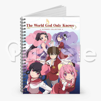 The World God Only Knows Custom Personalized Spiral Notebook Cover Prin Ruled Line