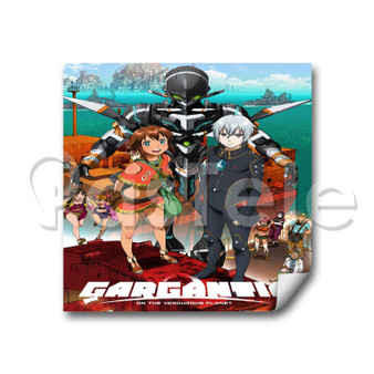 Gargantia on the Verdurous Planet Custom Stickers White Transparent Vinyl Decals