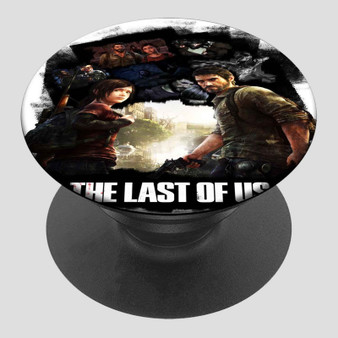 Pastele The Last of Us Arts Custom Phone Grip Holder Pop-able Phone Stands and Holder Grip Finger Round Foldable Mobile Phone Holder Accessory