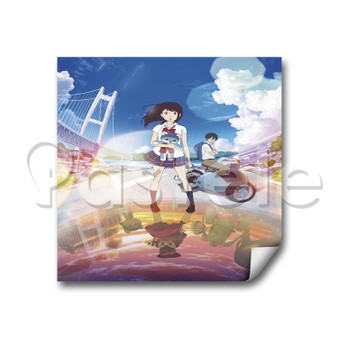 Hirune Hime Shiranai Watashi no Monogatari Custom Stickers White Transparent Vinyl Decals