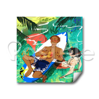Keith and Lance Voltron Legendary Defender Custom Stickers White Transparent Vinyl Decals