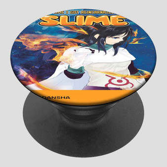 Pastele That Time I Got Reincarnated as a Slime Grip Custom Phone Grip Holder Pop-able Phone Stands Grip Finger Round Foldable Mobile Phone Holder Accessory