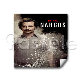 Narcos Custom Stickers White Transparent Vinyl Decals