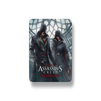 Pastele Assassin s Creed Syndicate Jacob and Evie Custom Refrigerator Fridge Magnet Glossy Finish for House Kitchen Decoration
