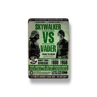 Pastele Skywalker vs Darth Vader Star Wars Custom Refrigerator Fridge Magnet Glossy Finish for House Kitchen Decoration