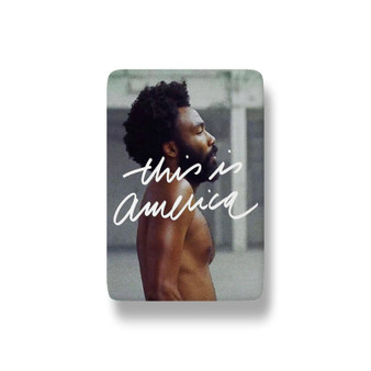 Pastele Childish Gambino This Is America Music Custom Fridge Magnet Refrigerator Glossy Finish for House Kitchen Decoration