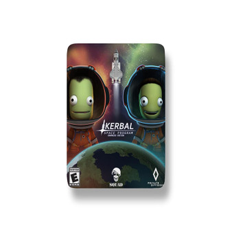 Pastele Kerbal Space Program Enhanced Edition Accessories Custom Fridge Magnet Refrigerator Glossy Finish for House Kitchen Decoration
