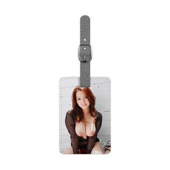Pastele Rika Aiuchi Sexy Nude Custom Luggage Tag Bag Tag ID Tag for Travel Accessory Duffel Bag Rucksack Baggage Name ID Labels