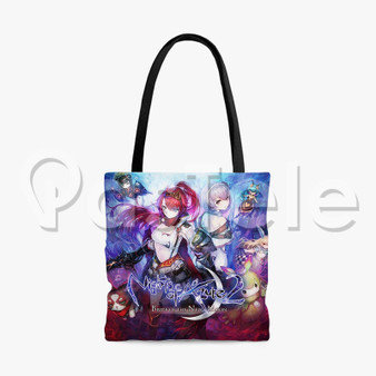 Nights of Azure 2 Bride of The New Moon Custom Personalized Tote Bag Polyester Cotton Bags