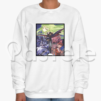 Code Geass Lelouch of the Rebellion Custom Unisex Crewneck Sweatshirt Cotton Polyester Fabric