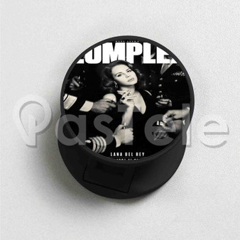 Lana Del Rey Complex Custom Round Cell Phone Folding Holder Stand Finger